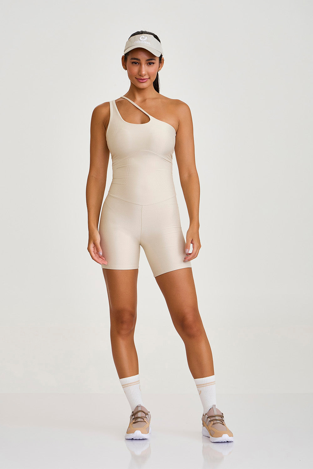 Ribbed short Jumpsuit