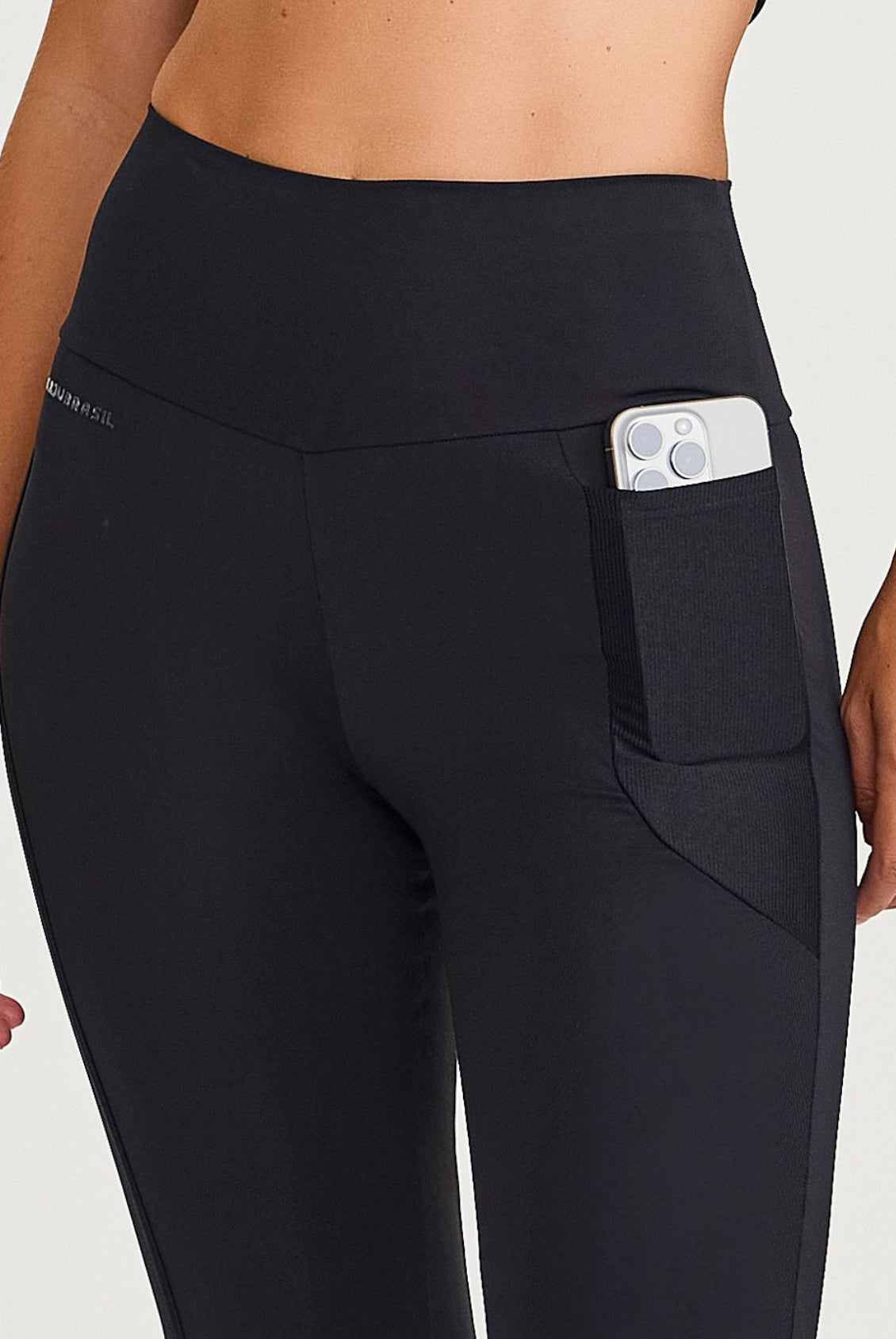 MX leggings with pocket and texture