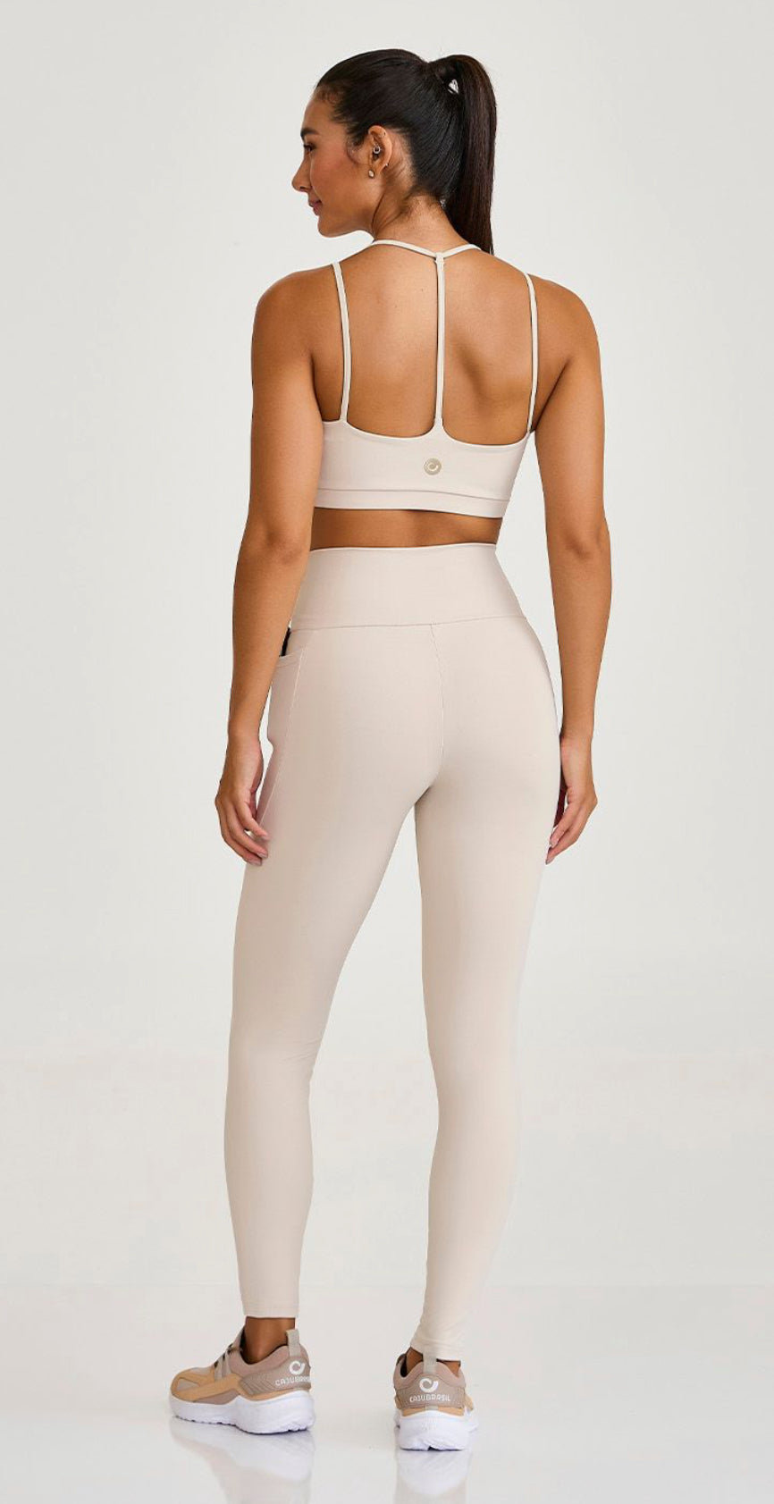 Pro leggings with elastic waistband