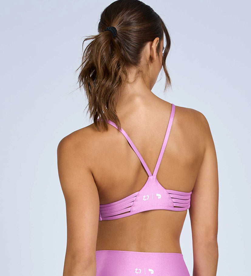 Shiny TN strap top