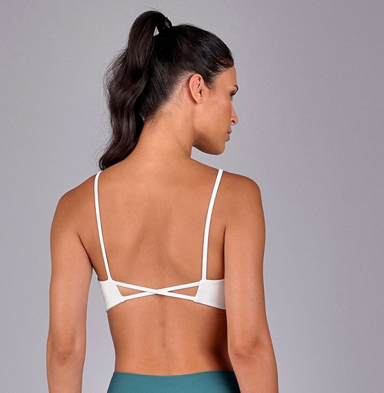 Thin-Strap Cross-Back Top