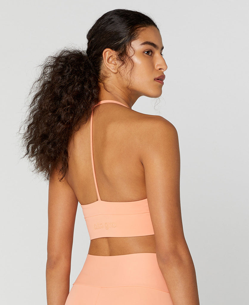 Thin strap top with wide waistband
