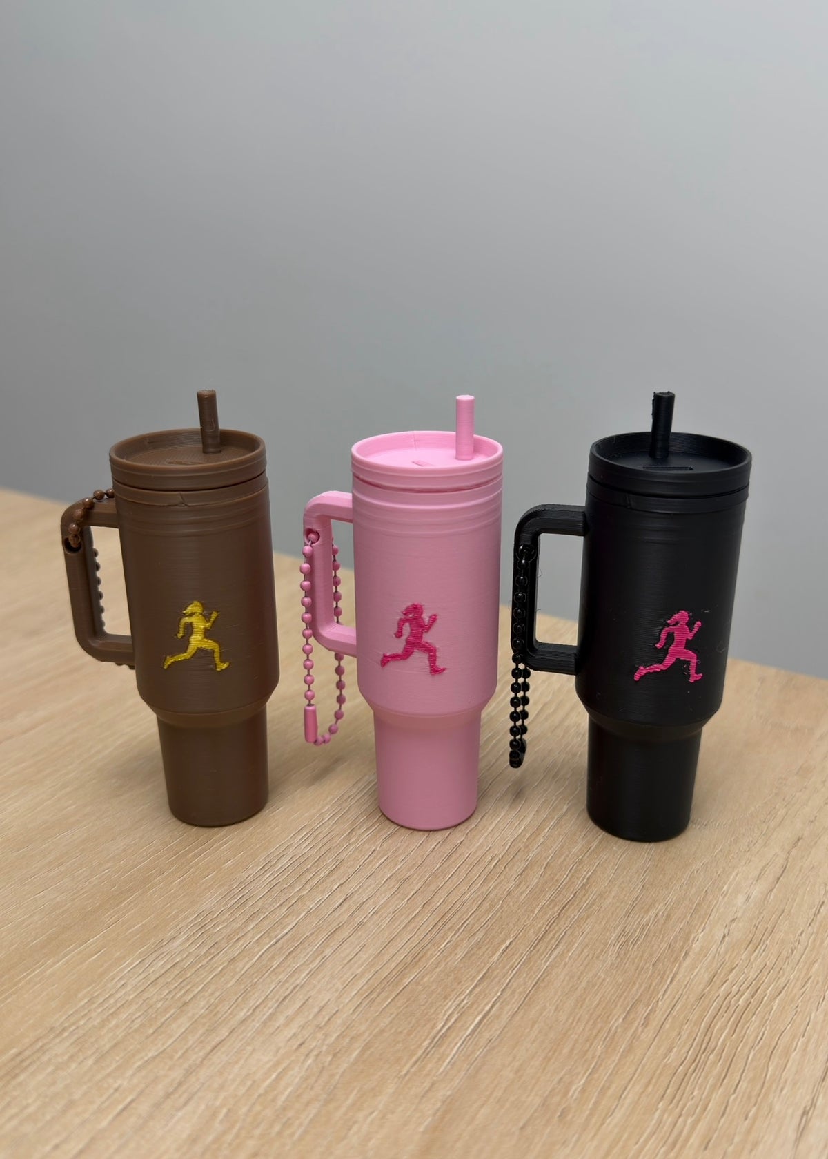 Lip Balm Holder Keychain – Fitness Edition