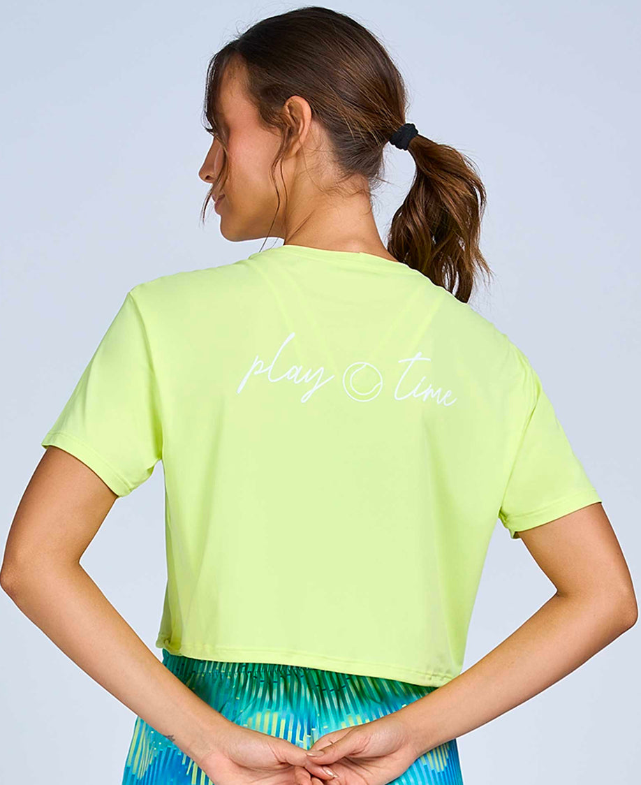 T-shirt cropped TN AG play