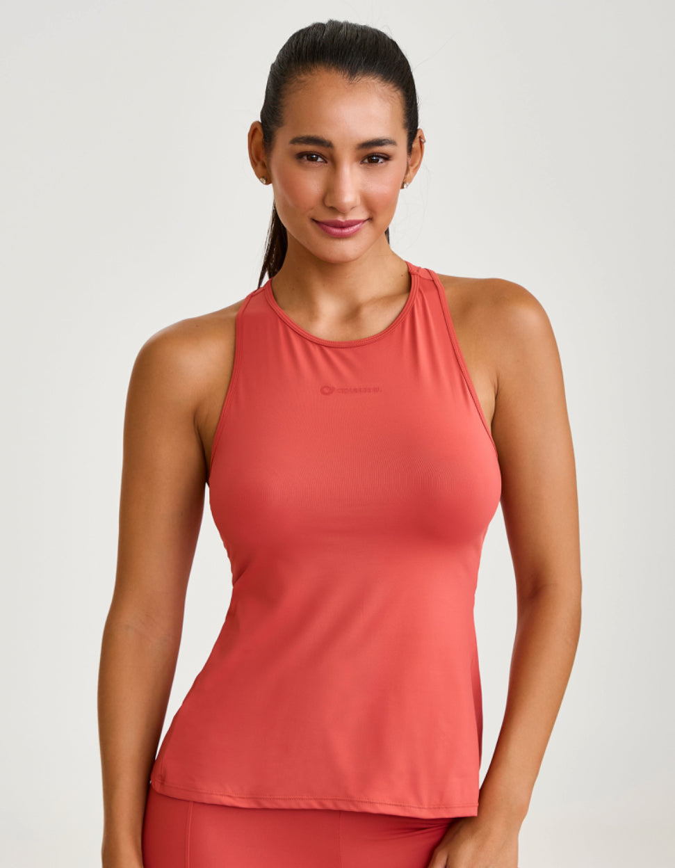 Acqua open back tank top