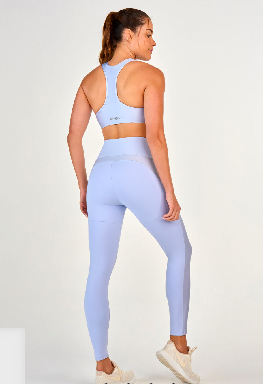 SHINE LEGGINGS WITH CUTOUTS AND POCKETS