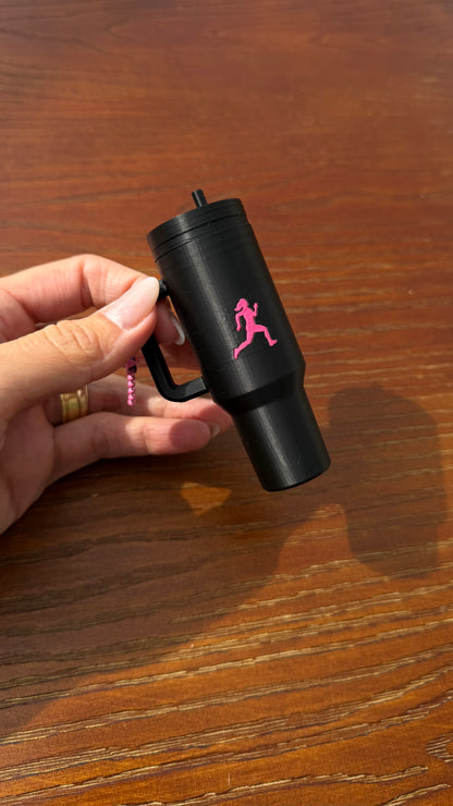 Lip Balm Holder Keychain – Fitness Edition