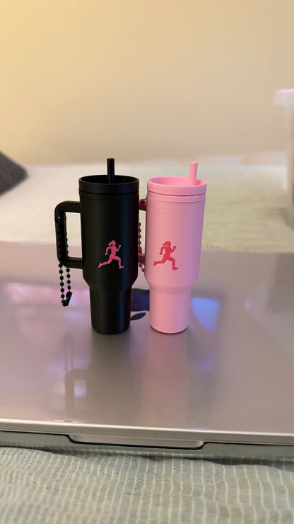 Lip Balm Holder Keychain – Fitness Edition