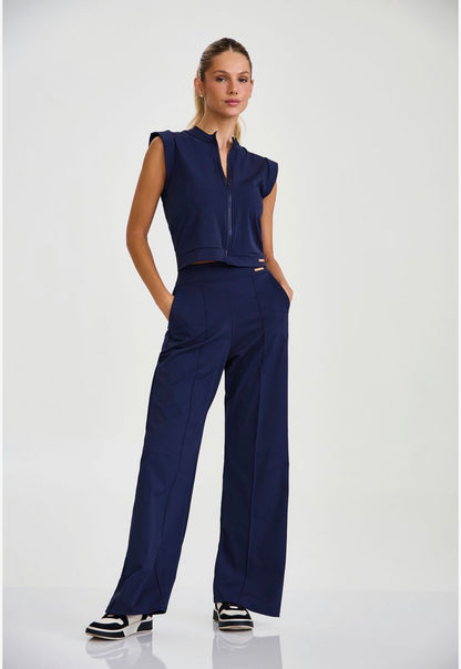 Athleisure Zip-Up Vest