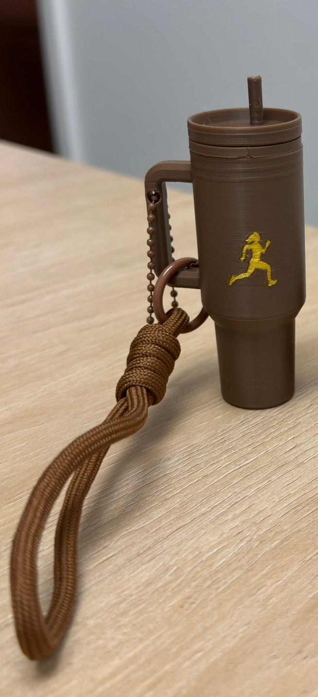 Lip Balm Holder Keychain – Fitness Edition