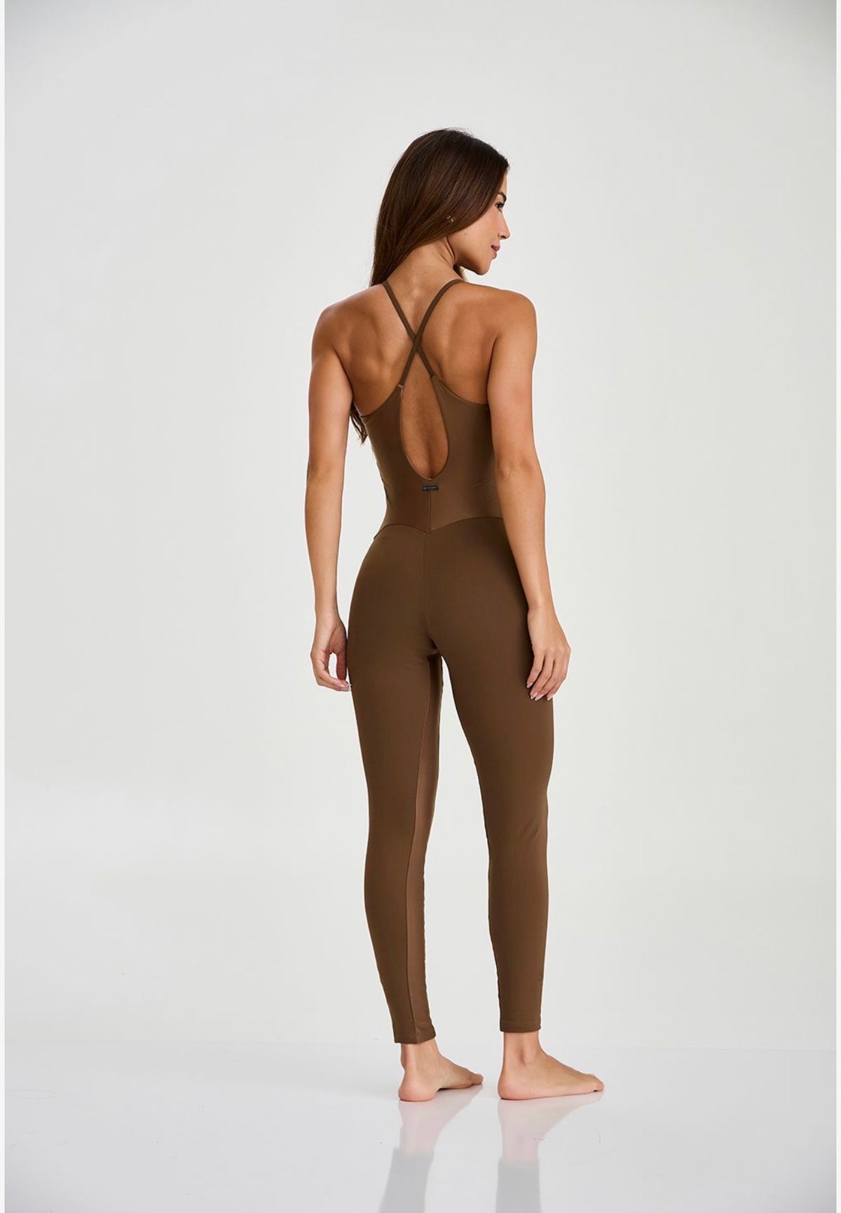 Sculpt Cross-Back Jumpsuit