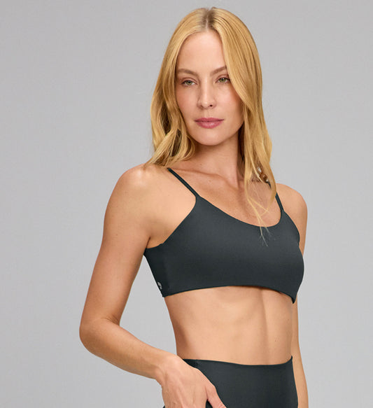 The Eternal Solid Open-Back Top