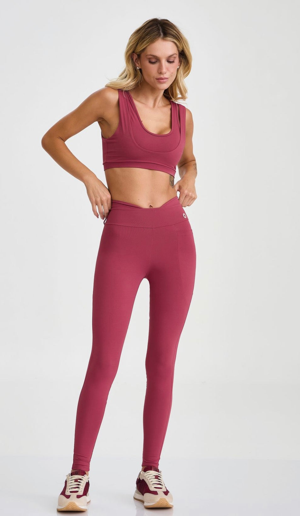 V-Waist Utility Leggings