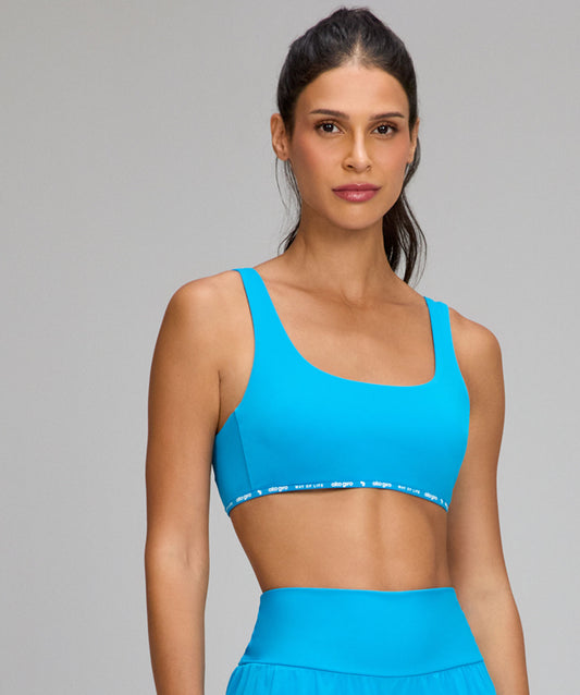Personalized Elastic Top with Mesh Back