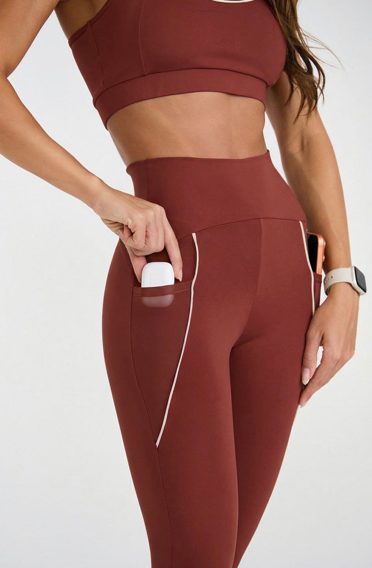 Invisible Waistband Pocket Leggings