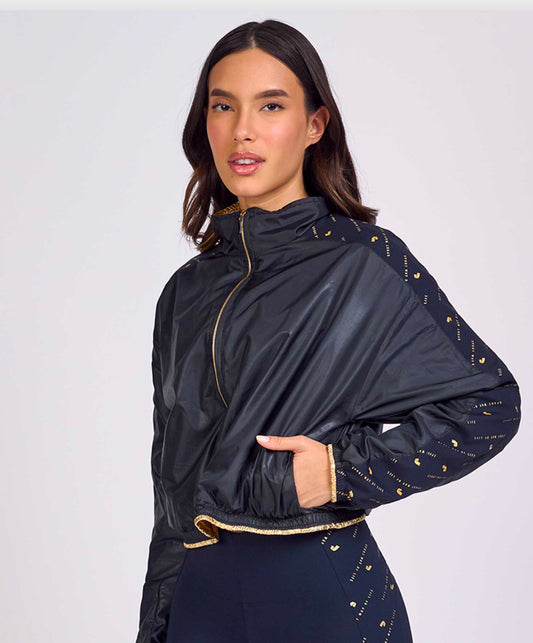 Glam double sided reflective jacket