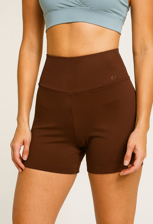 High-Waist Performance Shorts