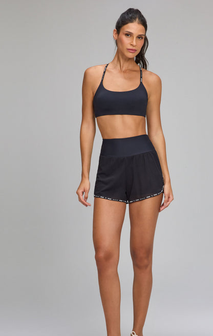 Layered Mesh Shorts with Custom Elastic