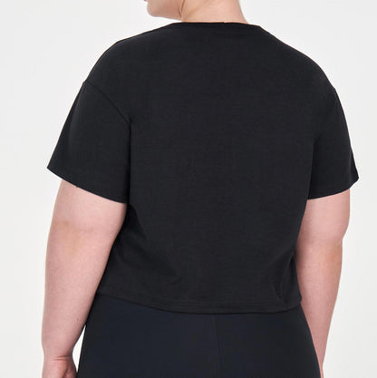 Cropped T-shirt plus symbol