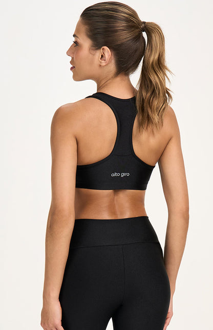 Shine top with racer back