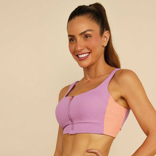 Hyper top with front zipper
