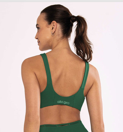 Micro-ribbed top with cutout