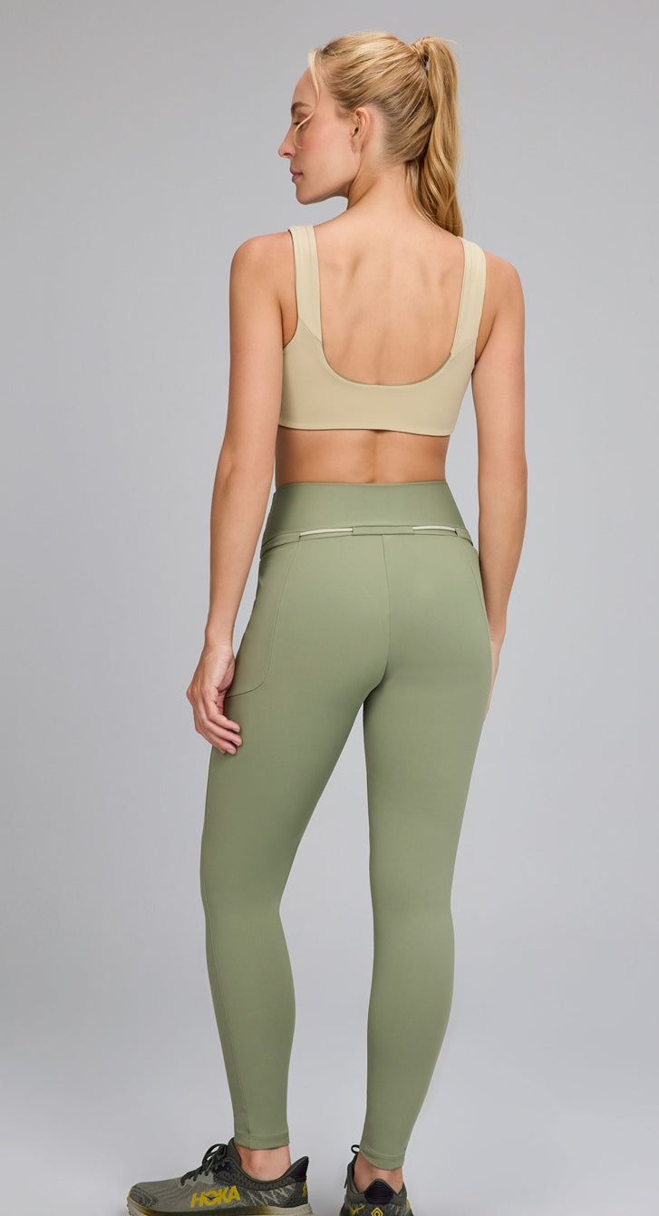 Pocketed drawstring leggings