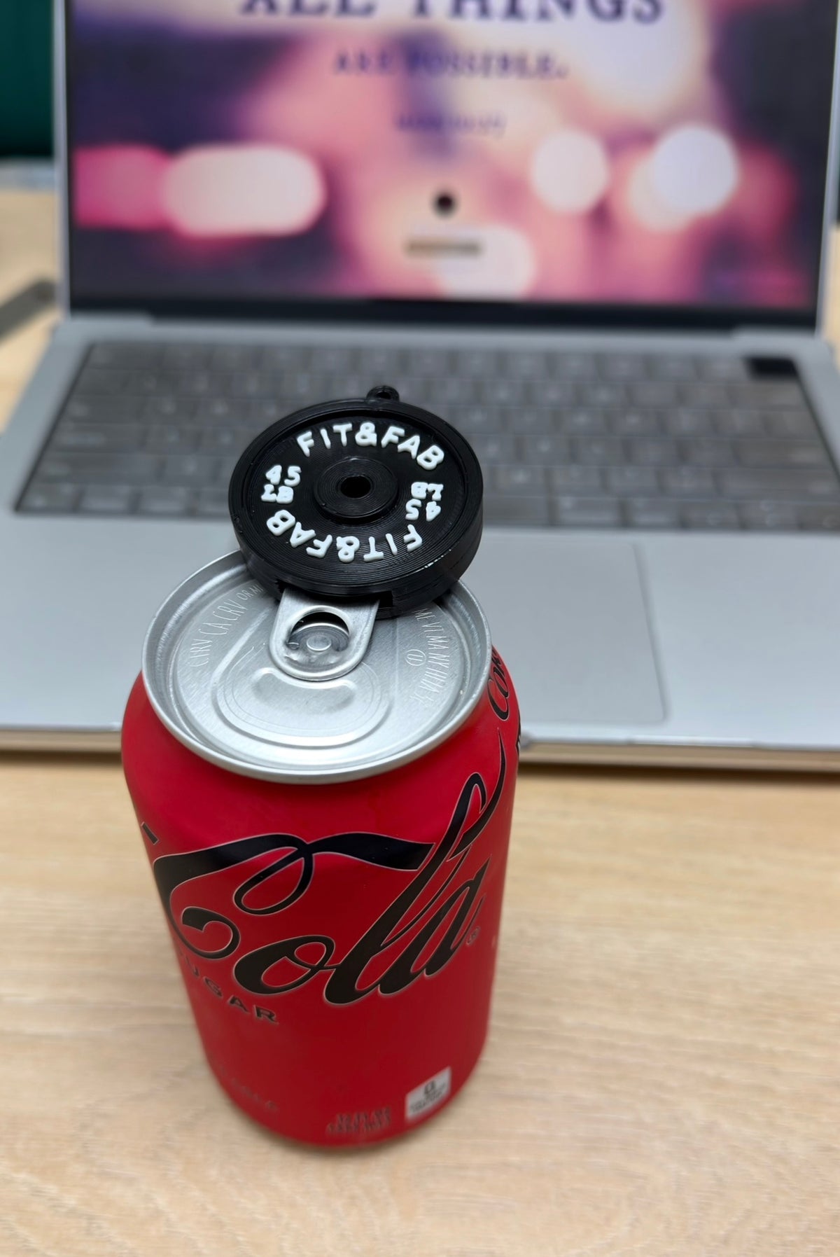 Fit & Fab Nail Saver Can Opener Keychain