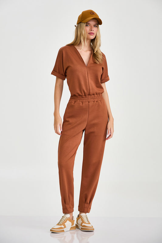 Loose Jumpsuit With Pockets