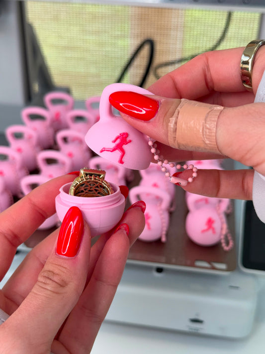 Fit & Fab Ring Safe Keychain