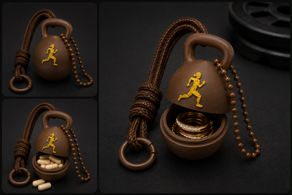 Fit & Fab Ring Safe Keychain