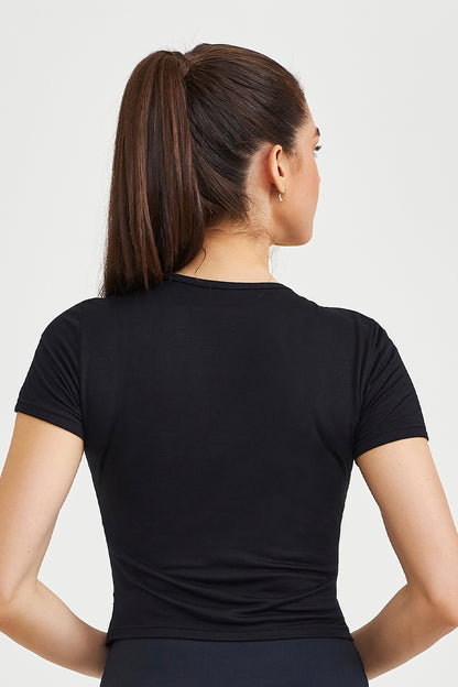 Classic viscose cropped
