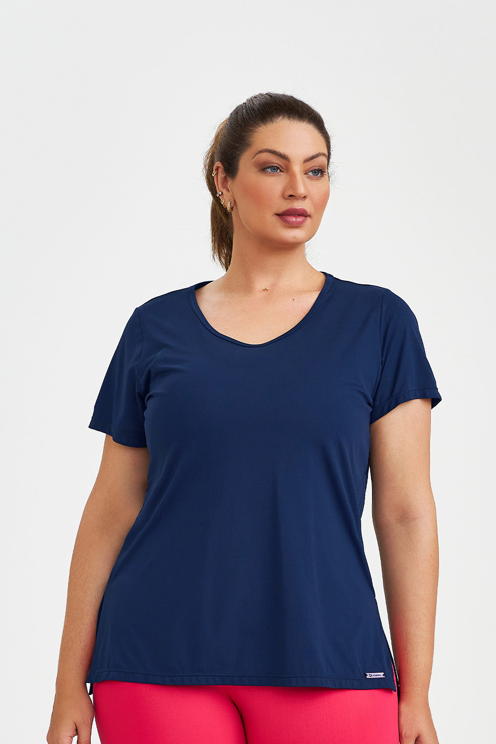 Side slit t-shirt