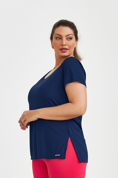 Side slit t-shirt