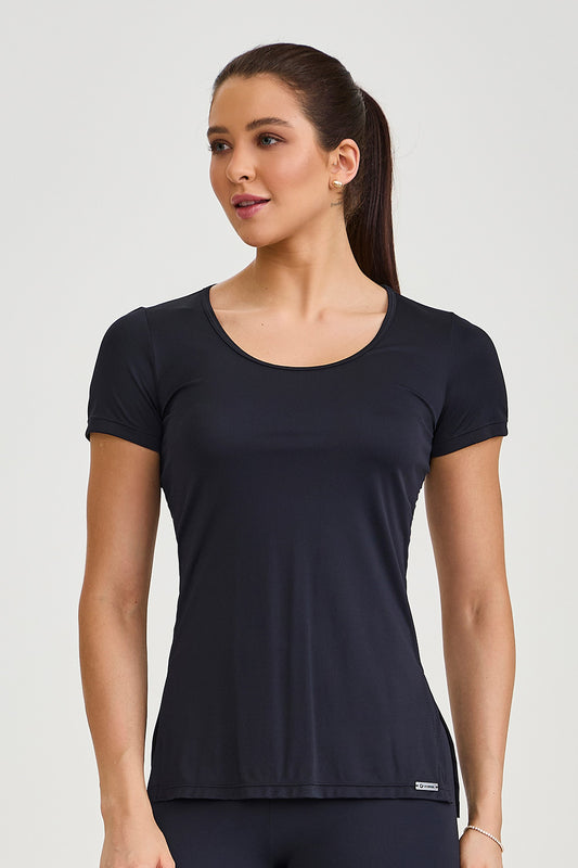 Side slit t-shirt