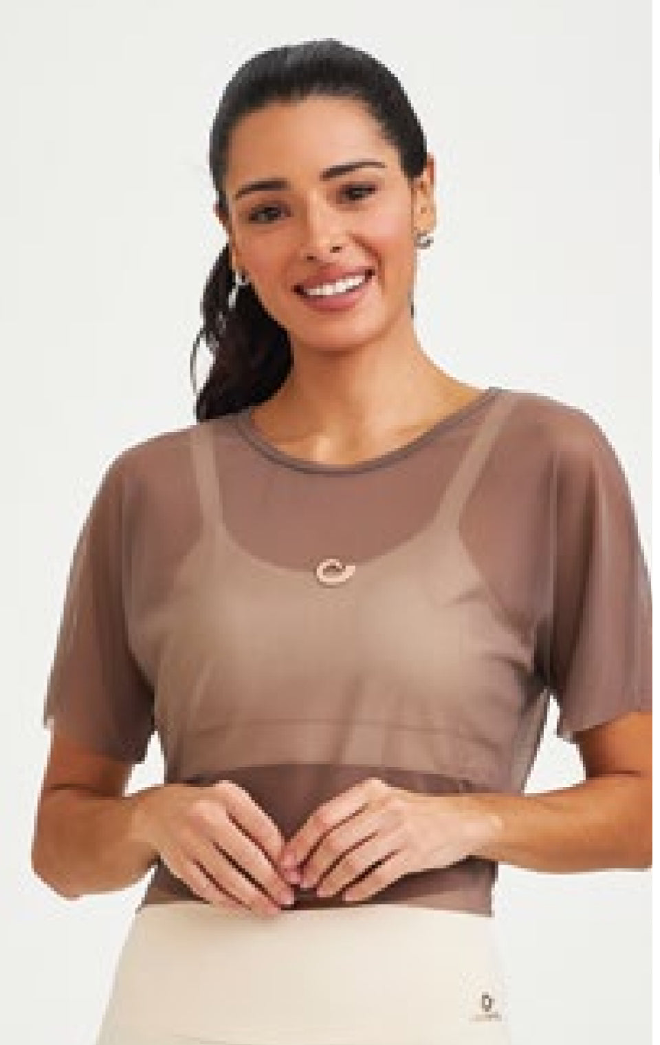 Classic cropped tulle